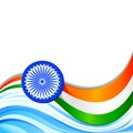 Indian Tricolor Background