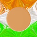 Indian tricolour background mainly for Indian Independence Day
