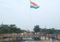 Indian tricolour flag Oragne white green and blue ashok chakra