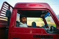 Indian truck driver