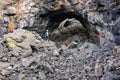 Indian Tunnel Cave in Craters of the Moon National Monument, Ida