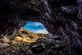Indian Tunnel Lava Tubes Cave Royalty Free Stock Photo