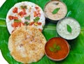 Indian Uttapam Royalty Free Stock Photo