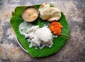 Indian Vegetarian dishes Royalty Free Stock Photo
