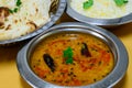 Indian vegetarian meal Royalty Free Stock Photo