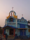 Indian village Catholic church pimpalgaon ujjaini