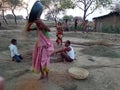 Indian village farmers