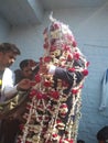 Indian village marriage tradition groom is ready to go