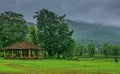 Indian Village during monsoon Royalty Free Stock Photo