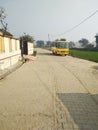 Indian village street with nice look