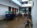 Indian villages house and roads chowk and hospital and school