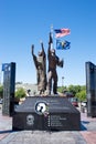 Indian war memorial.