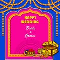 Indian Wedding ceremony Invitation card