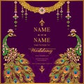 Wedding Invitation card templates .