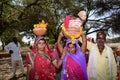 Indian Wedding program this Ia rural village