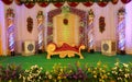 Indian Wedding Stage Royalty Free Stock Photo