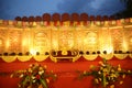 indian wedding stage decoration