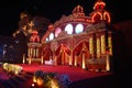 Indian wedding stage mandap