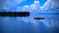 Indian wetland Sonbeel, lake in india,assam