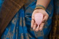 Menstrualcup Royalty Free Stock Photo