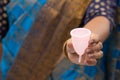 Menstrualcup Royalty Free Stock Photo