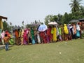 Indian voting line