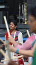 Indian Woman Teaching Dandiya