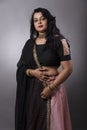 Indian woman in traditional ethnic wear Royalty Free Stock Photo