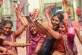 Indian Women Celebrate Holi Festival In Rajasthan