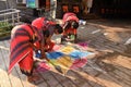 Indian Women Drawing Painting