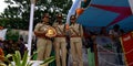 Indian women police commanders got awards