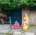 Indian women in Srinagar, India Royalty Free Stock Photo