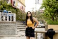 Indian Young Girl Lifestyle Photo shoot in Western wear Royalty Free Stock Photo