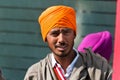 Indian Young Sikh man on the street in Amritsar. India