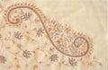Indian Zardozi Embroidery Work Royalty Free Stock Photo