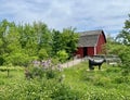 The Indiana farm garden are at Frederik Meijer Gardens & Sculpture Park