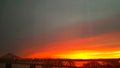 Indiana Febuary flood sunset 7