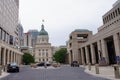 Indiana government center and capitol Royalty Free Stock Photo