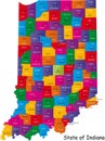 Indiana map