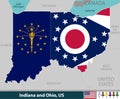 Indiana and Ohio, United States
