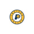 Indiana pacers logo editorial illustrative on white background