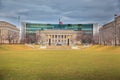 Indiana public library in American Legion mall