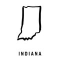 Indiana shape