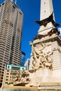 The Indiana Soldiers and Sailors Monument Royalty Free Stock Photo