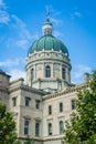 The Indiana State House in Indianapolis, Indiana Royalty Free Stock Photo