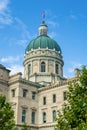 The Indiana State House in Indianapolis, Indiana