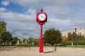 Indiana University Landmark Campus Clock Royalty Free Stock Photo