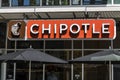 Indianapolis - Circa April 2017: Chipotle Mexican Grill Restaurant. Chipotle is a Chain of Burrito Fast-Food Restaurants XII Royalty Free Stock Photo
