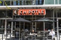 Indianapolis - Circa April 2017: Chipotle Mexican Grill Restaurant. Chipotle is a Chain of Burrito Fast-Food Restaurants XIII