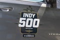 Special logo commemorating the Indianapolis 500 at Indianapolis Motor Speedway. IMS Prepares for the 105th Running of the Indy 500